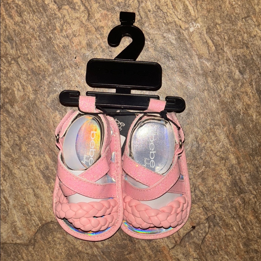Bebe Pink Sandals for Kids